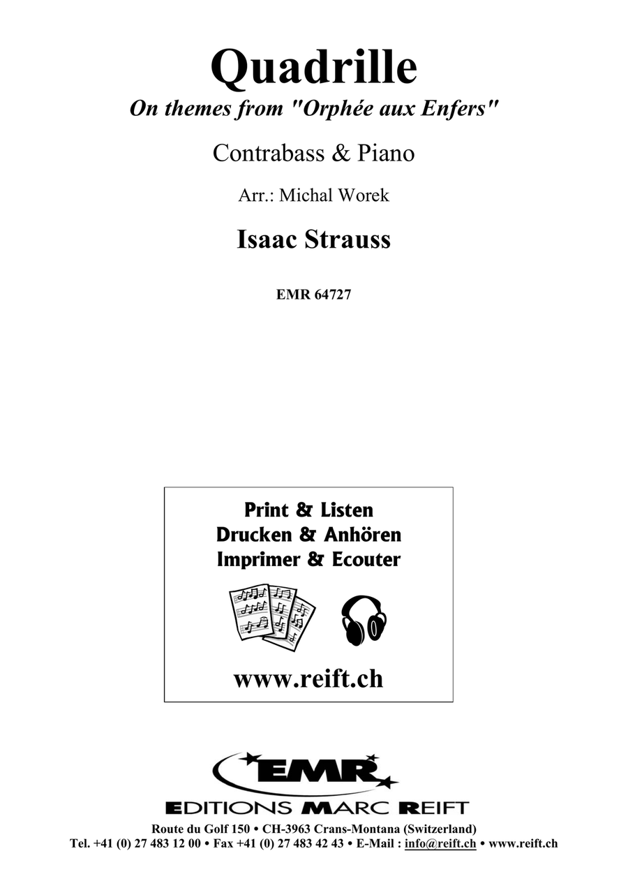 Quadrille Quadrille Double Bass scores gallery preview page 2