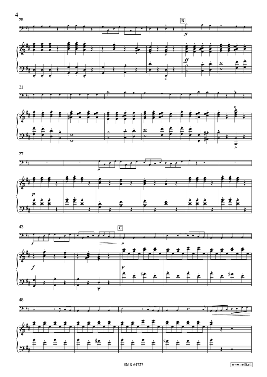 Quadrille Quadrille Double Bass scores gallery preview page 5