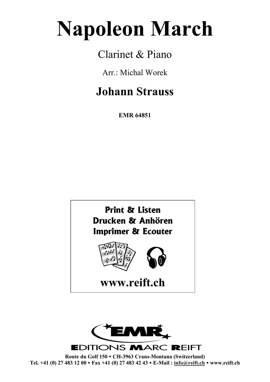 Napoleon March Napoleon March Clarinet Solo scores gallery preview page 2