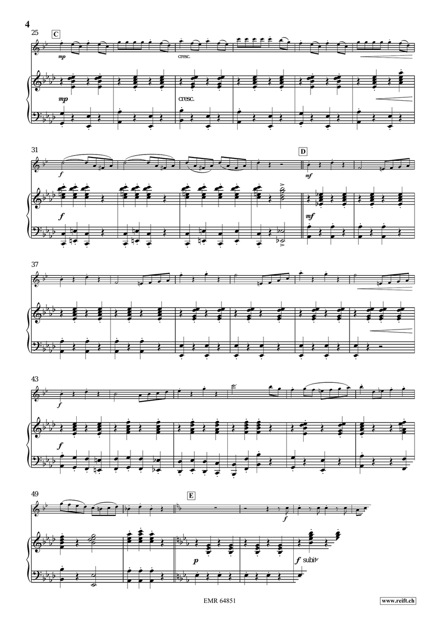 Napoleon March Napoleon March Clarinet Solo scores gallery preview page 5