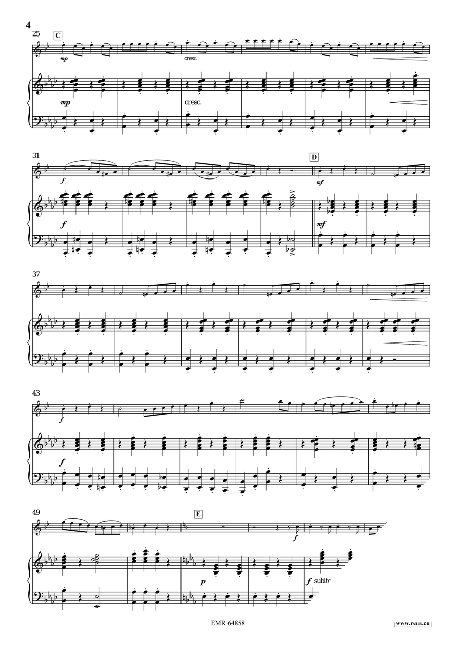 Napoleon March Napoleon March Soprano Saxophone scores gallery preview page 5
