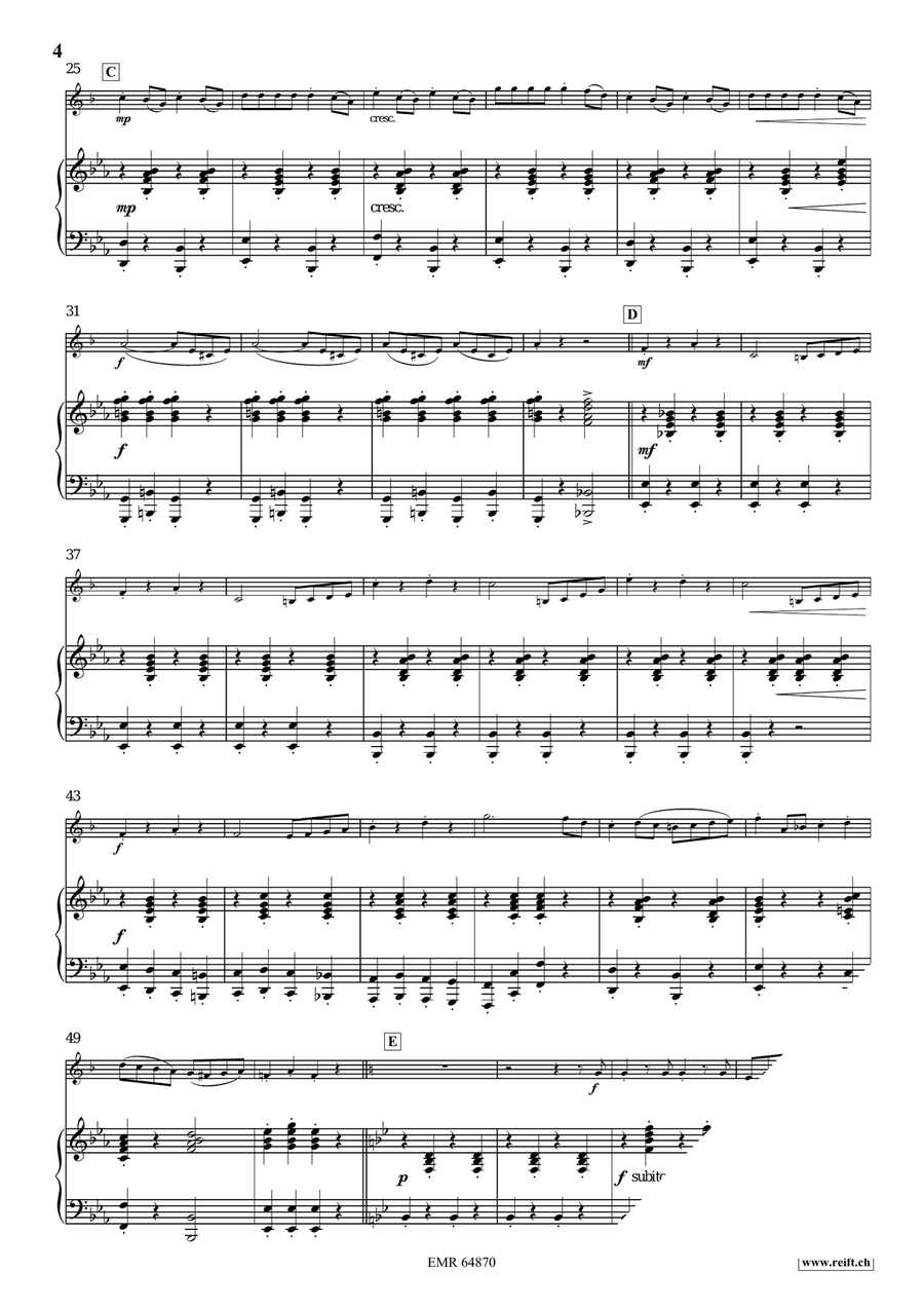 Napoleon March Napoleon March Euphonium scores gallery preview page 5