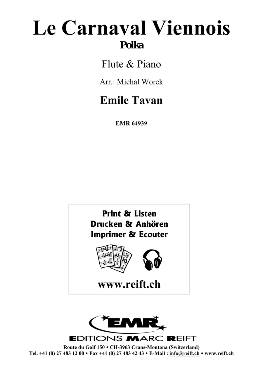 Le Carnaval Viennois Le Carnaval Viennois Flute Solo scores gallery preview page 2