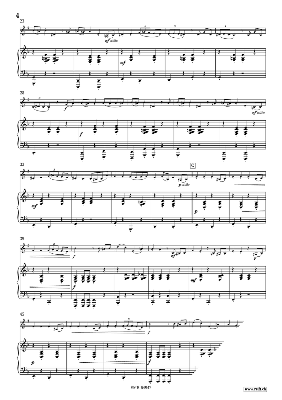 Le Carnaval Viennois Le Carnaval Viennois Bass Clarinet scores gallery preview page 5