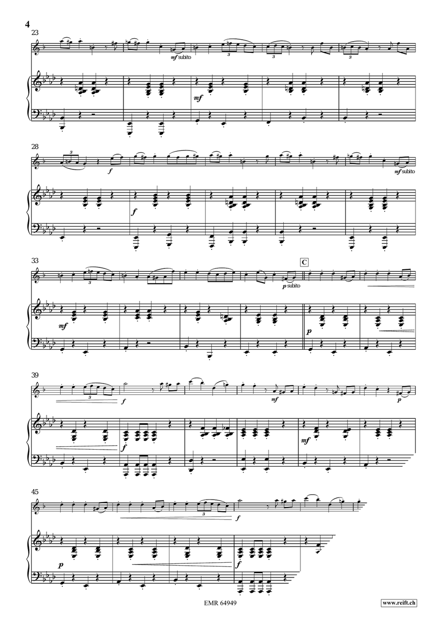 Le Carnaval Viennois Le Carnaval Viennois Alto Saxophone scores gallery preview page 5