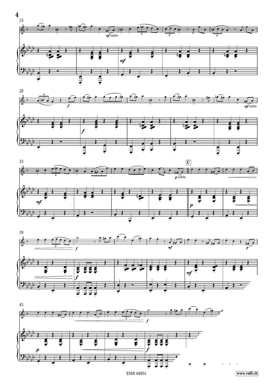 Le Carnaval Viennois Le Carnaval Viennois Baritone Saxophone scores gallery preview page 5