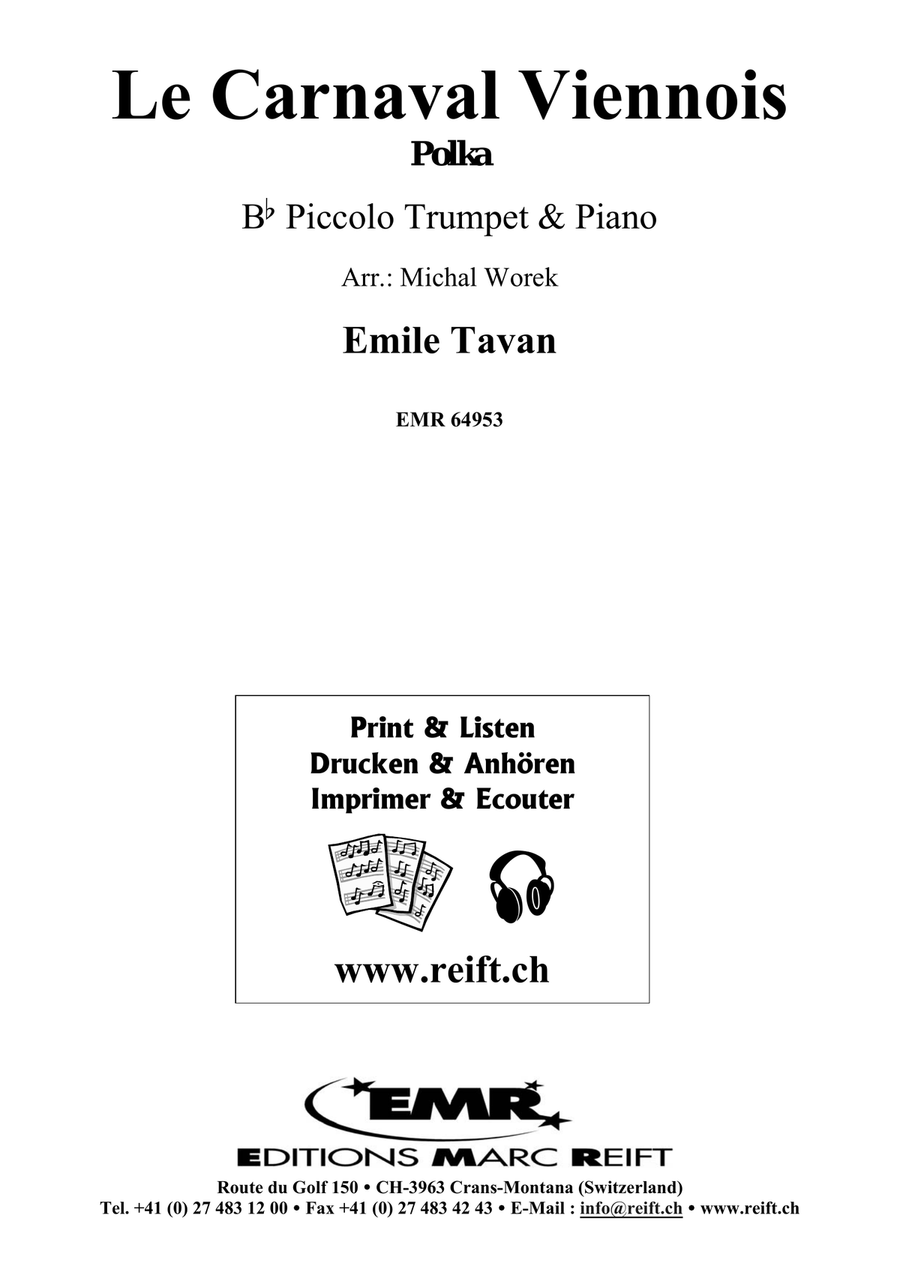 Le Carnaval Viennois Le Carnaval Viennois Piccolo Trumpet scores gallery preview page 2