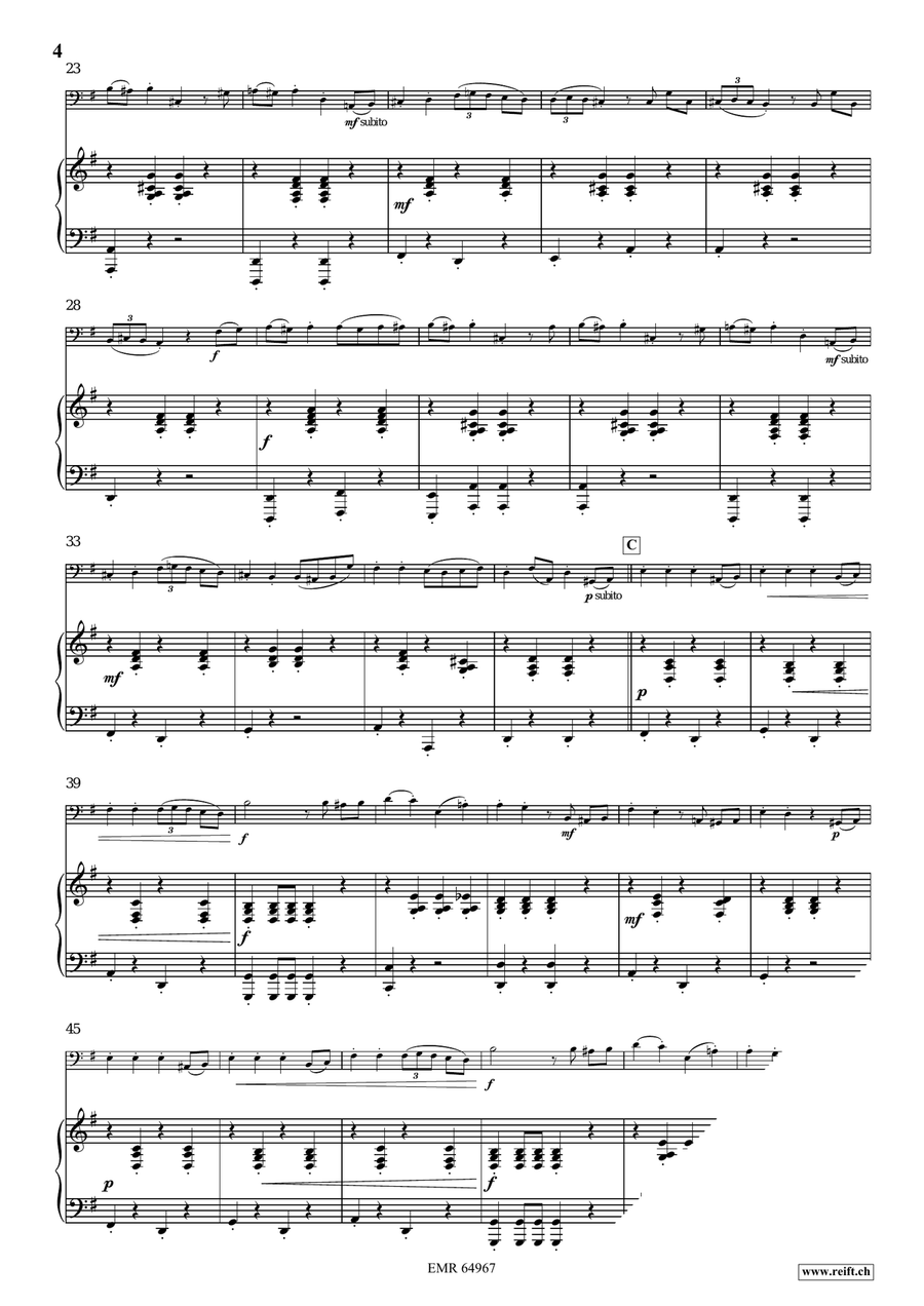 Le Carnaval Viennois Le Carnaval Viennois Double Bass scores gallery preview page 5