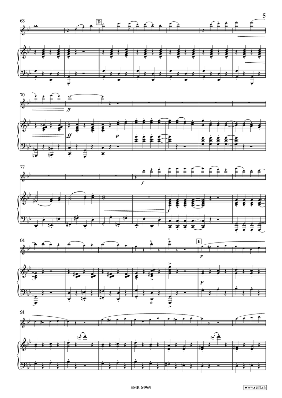 Yossel Yossel Yossel Yossel Flute Solo scores gallery preview page 6