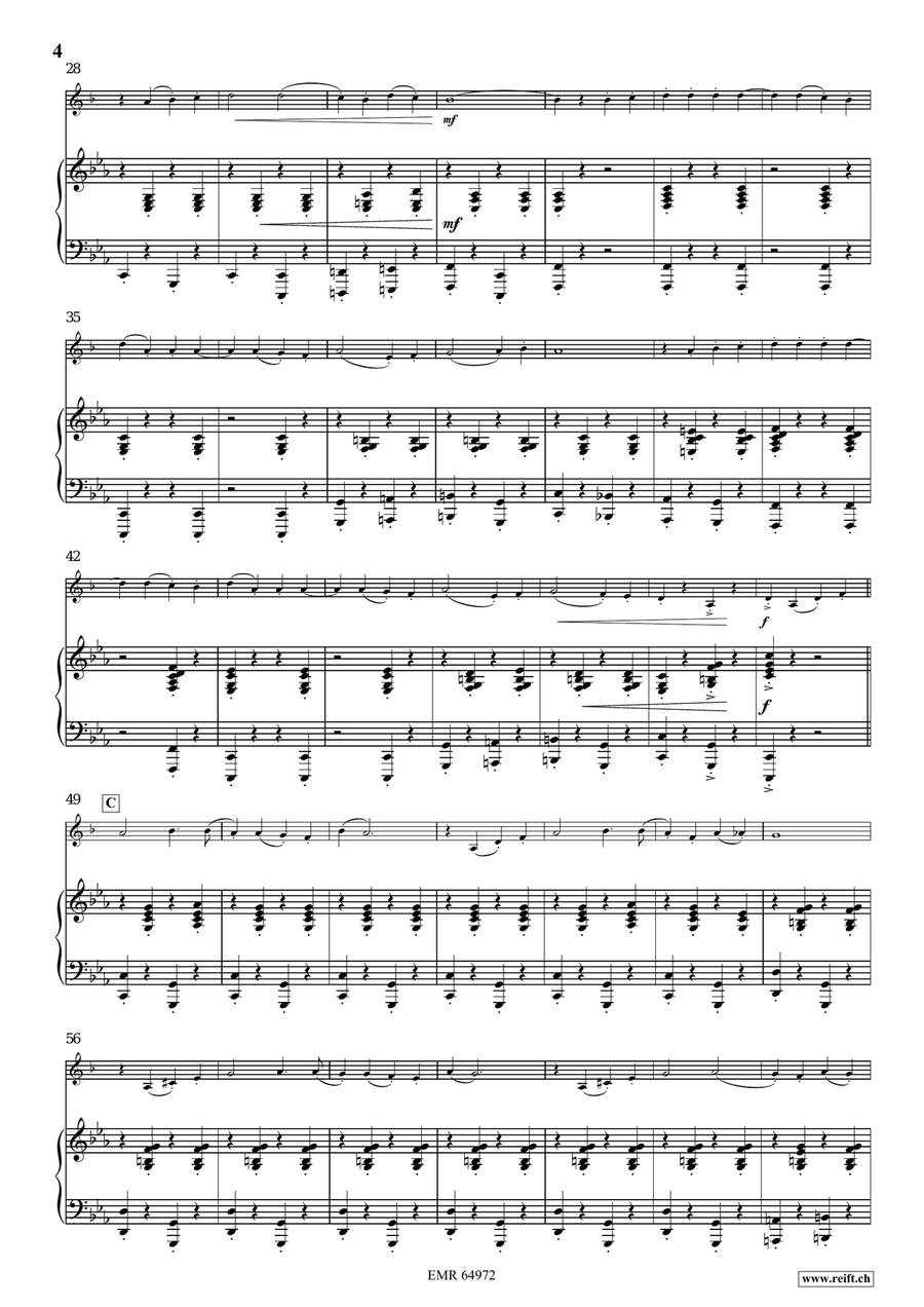 Yossel Yossel Yossel Yossel Bass Clarinet scores gallery preview page 5