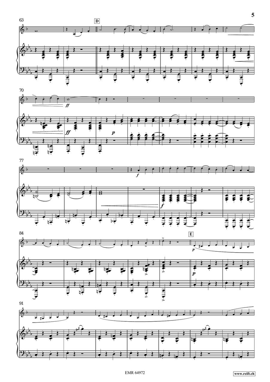 Yossel Yossel Yossel Yossel Bass Clarinet scores gallery preview page 6