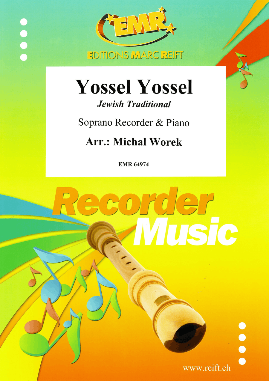 Yossel Yossel Yossel Yossel Soprano Recorder scores gallery preview page 1