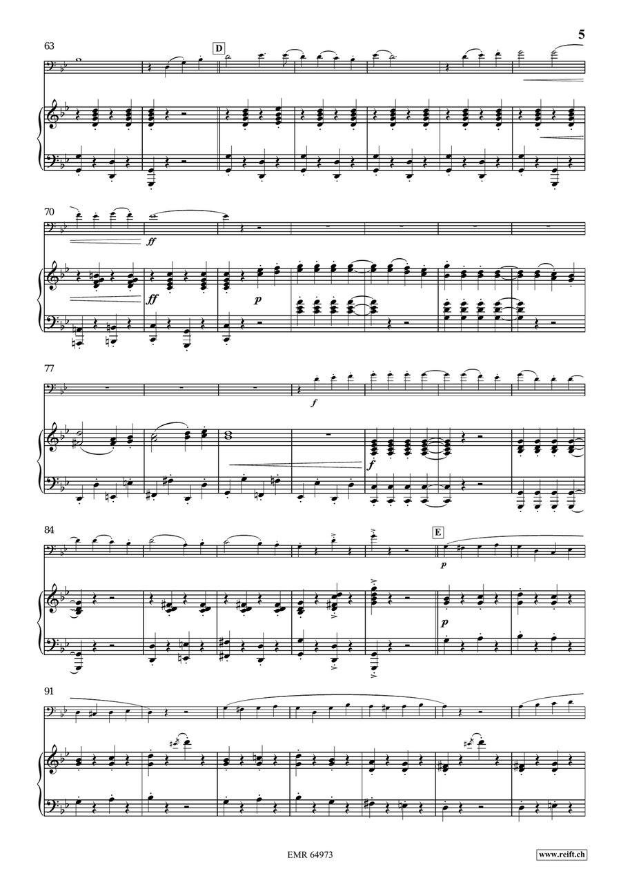 Yossel Yossel Yossel Yossel Bassoon Solo scores gallery preview page 6
