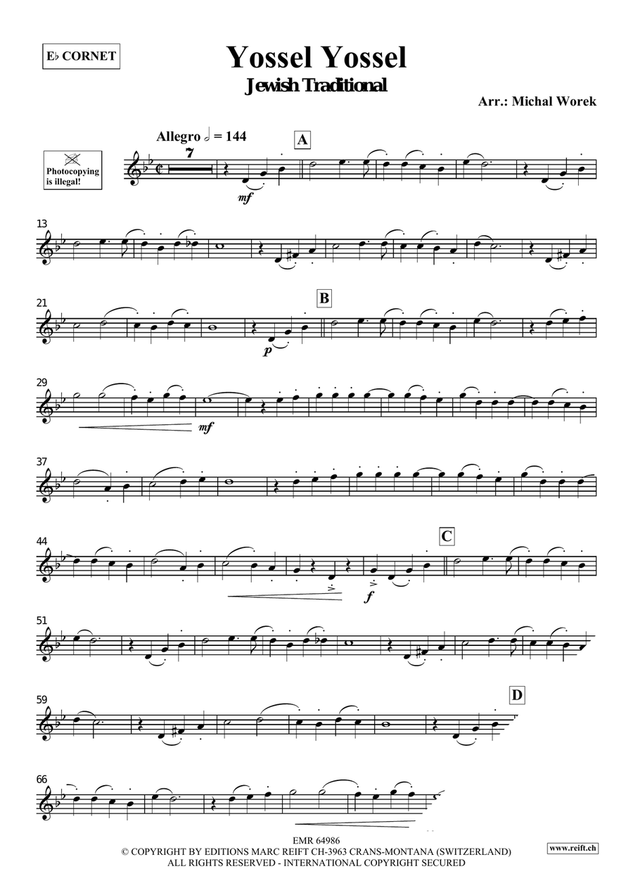 Yossel Yossel Yossel Yossel Cornet scores gallery preview page 3