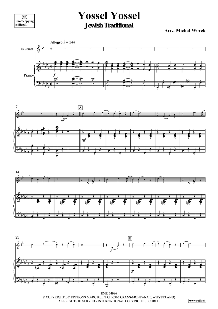 Yossel Yossel Yossel Yossel Cornet scores gallery preview page 4