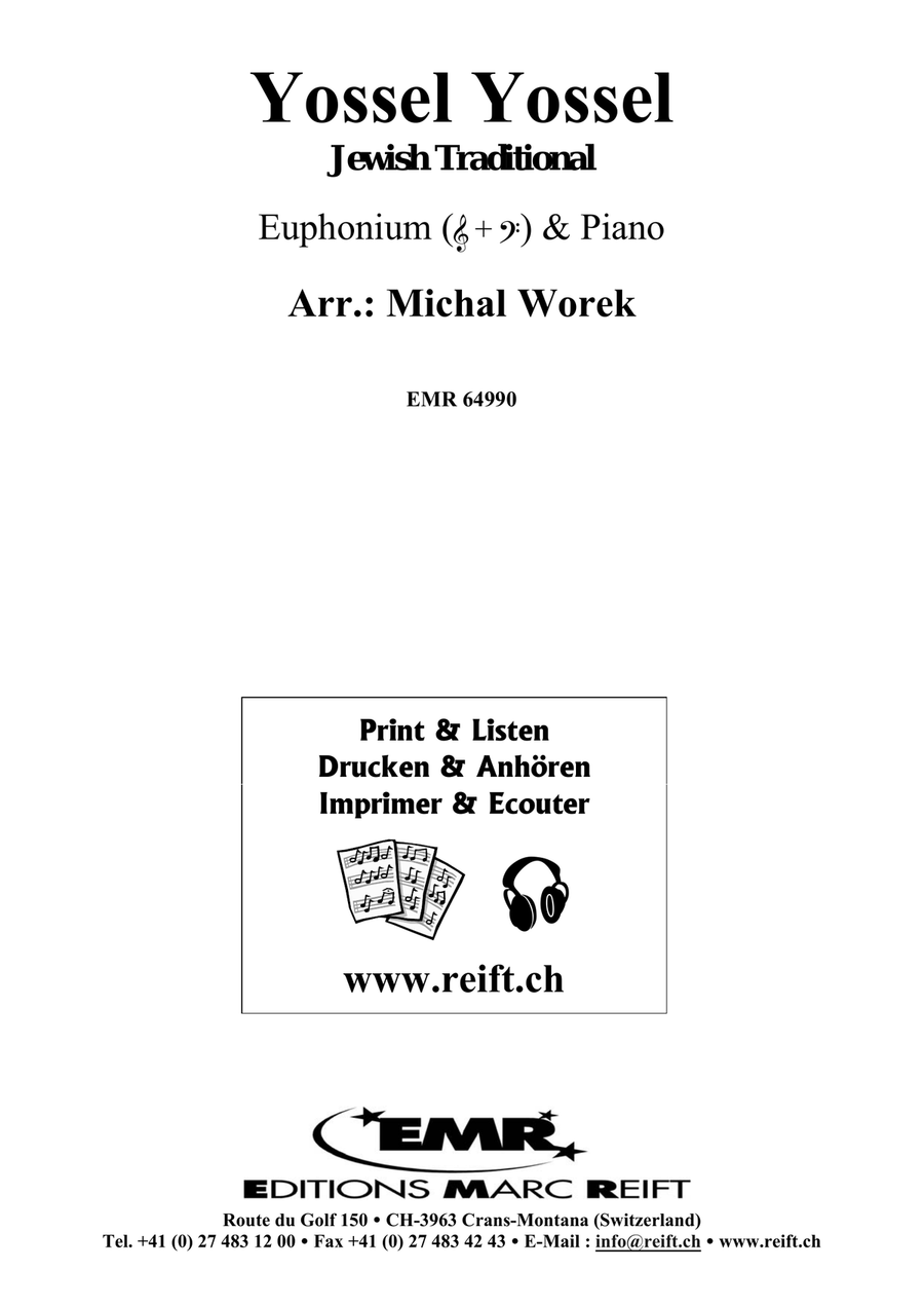 Yossel Yossel Yossel Yossel Euphonium scores gallery preview page 2