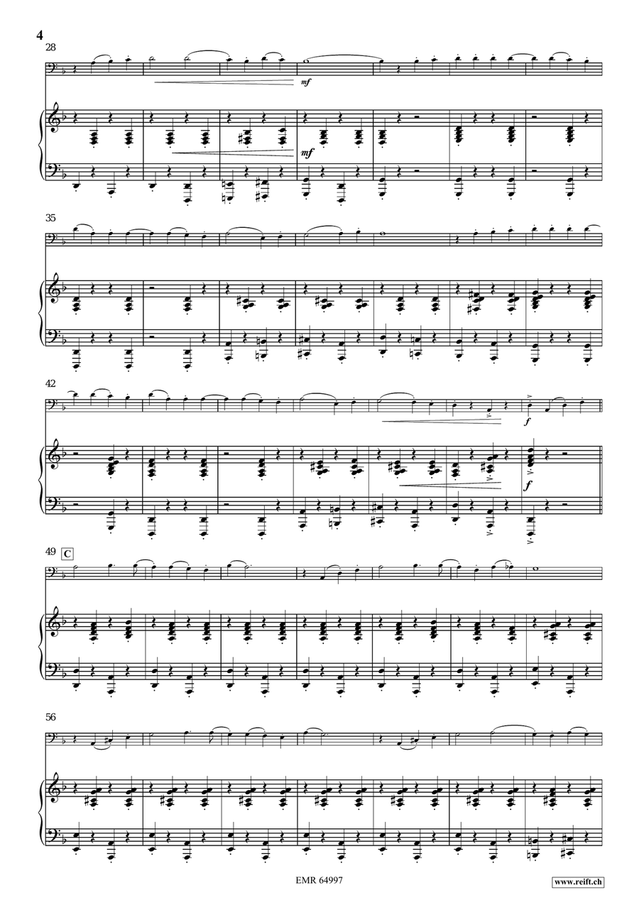 Yossel Yossel Yossel Yossel Double Bass scores gallery preview page 5