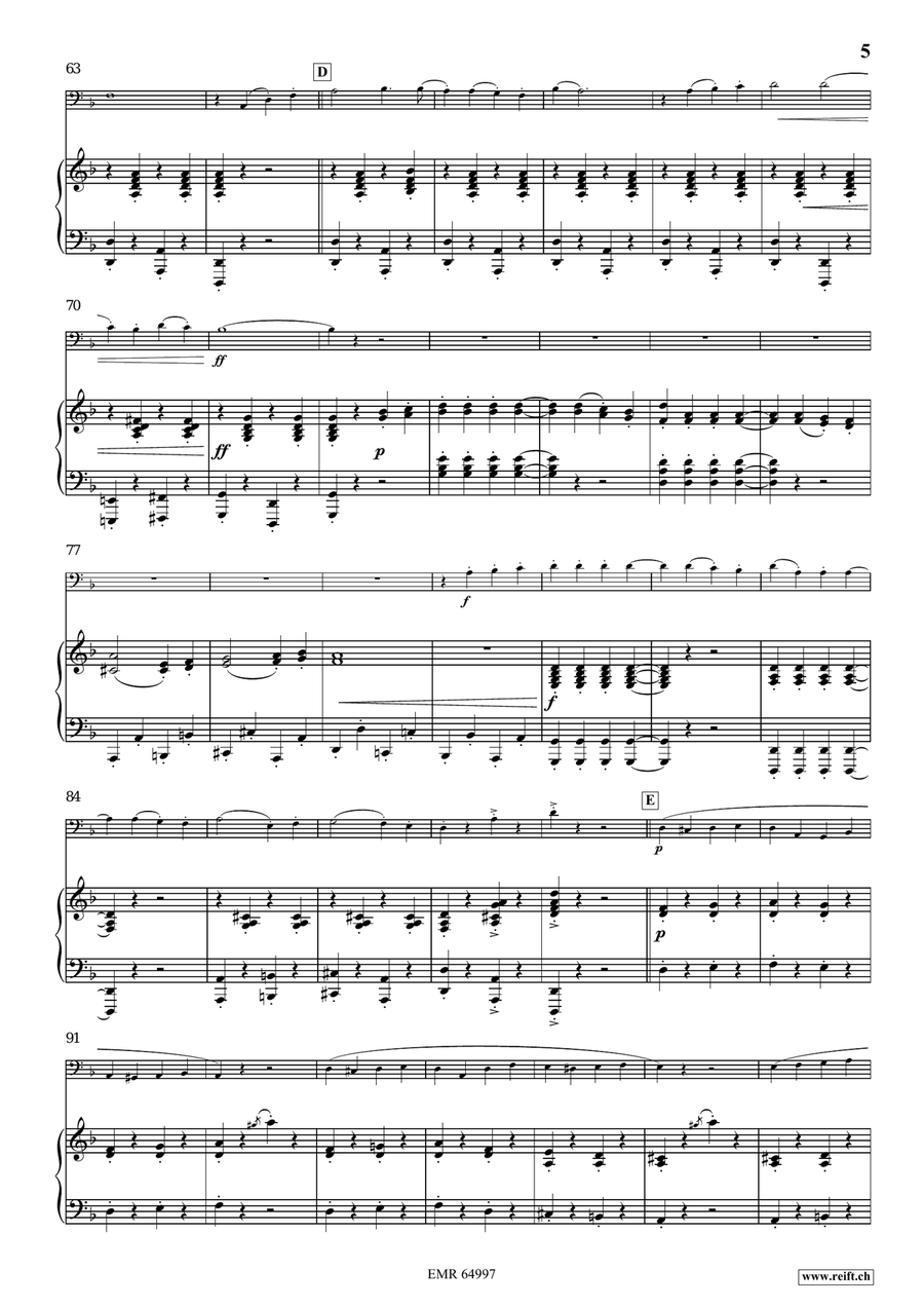 Yossel Yossel Yossel Yossel Double Bass scores gallery preview page 6