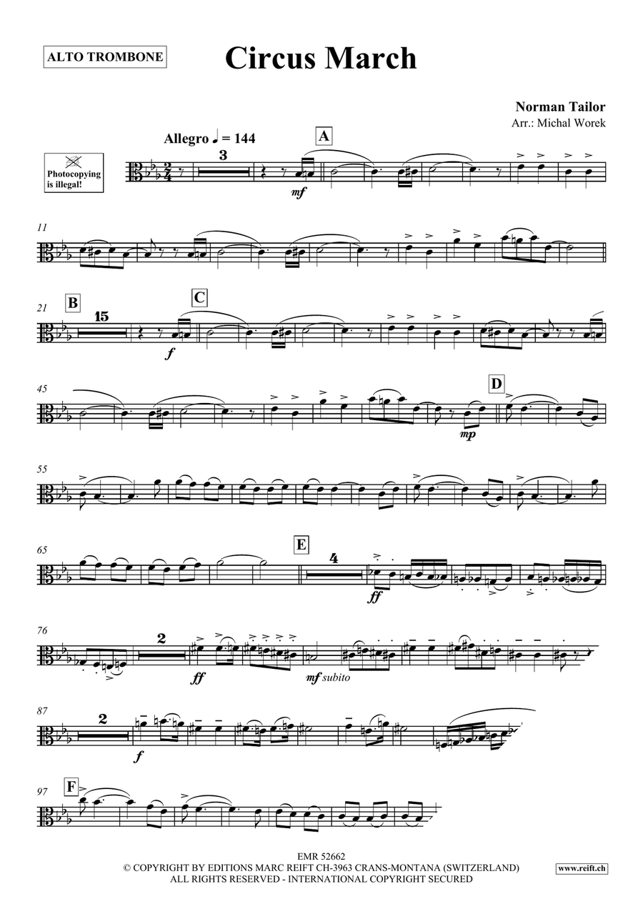 Circus March Circus March Piano Accompaniment scores gallery preview page 3