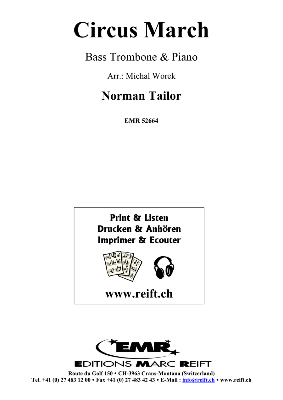 Circus March Circus March Bass Trombone scores gallery preview page 2