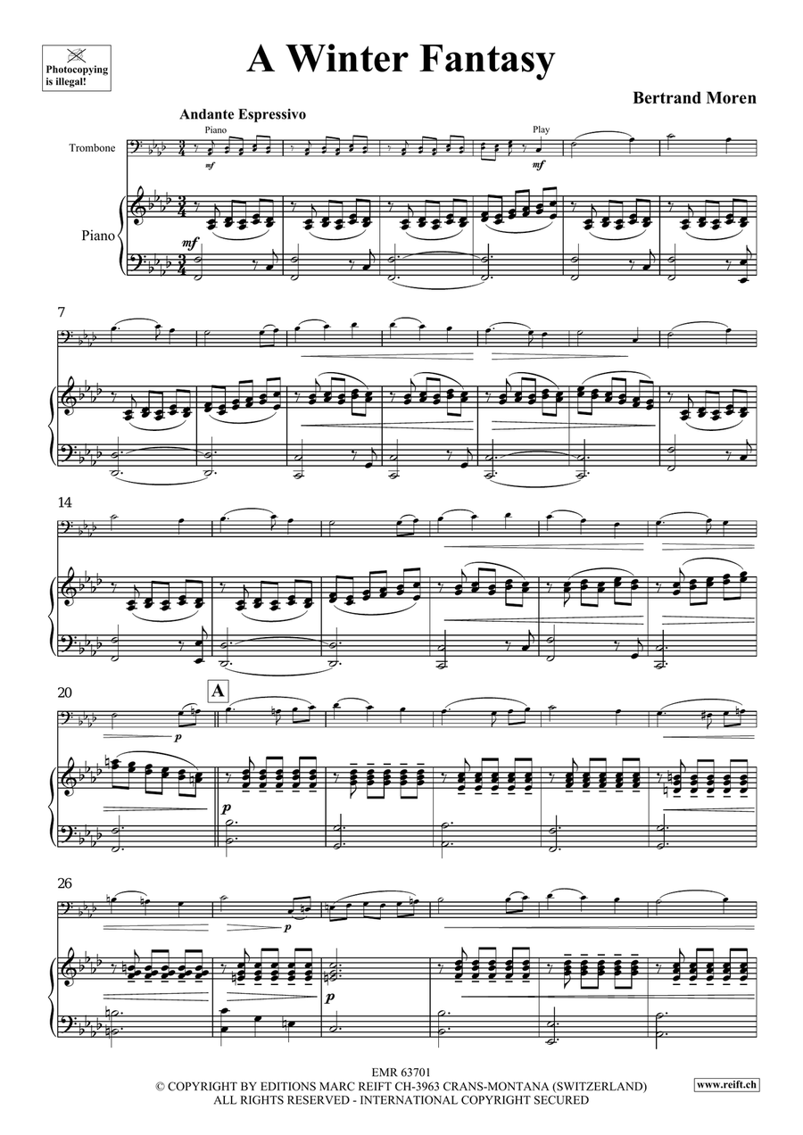 A Winter Fantasy A Winter Fantasy Piano Accompaniment scores gallery preview page 5