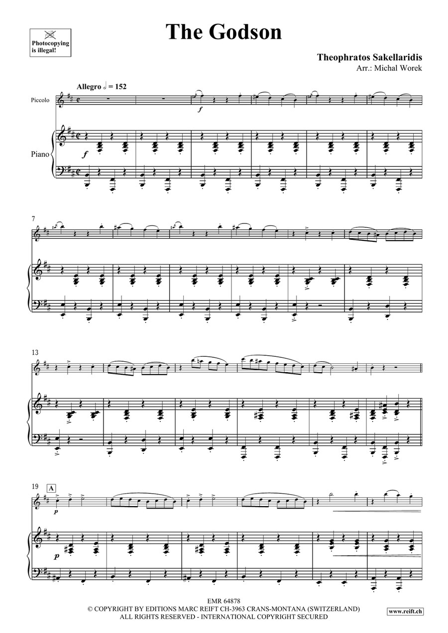 The Godson The Godson Piccolo scores gallery preview page 4