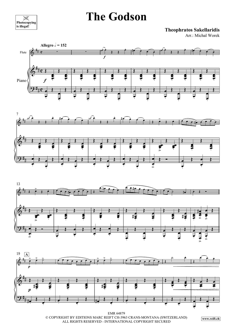 The Godson The Godson Flute Solo scores gallery preview page 4