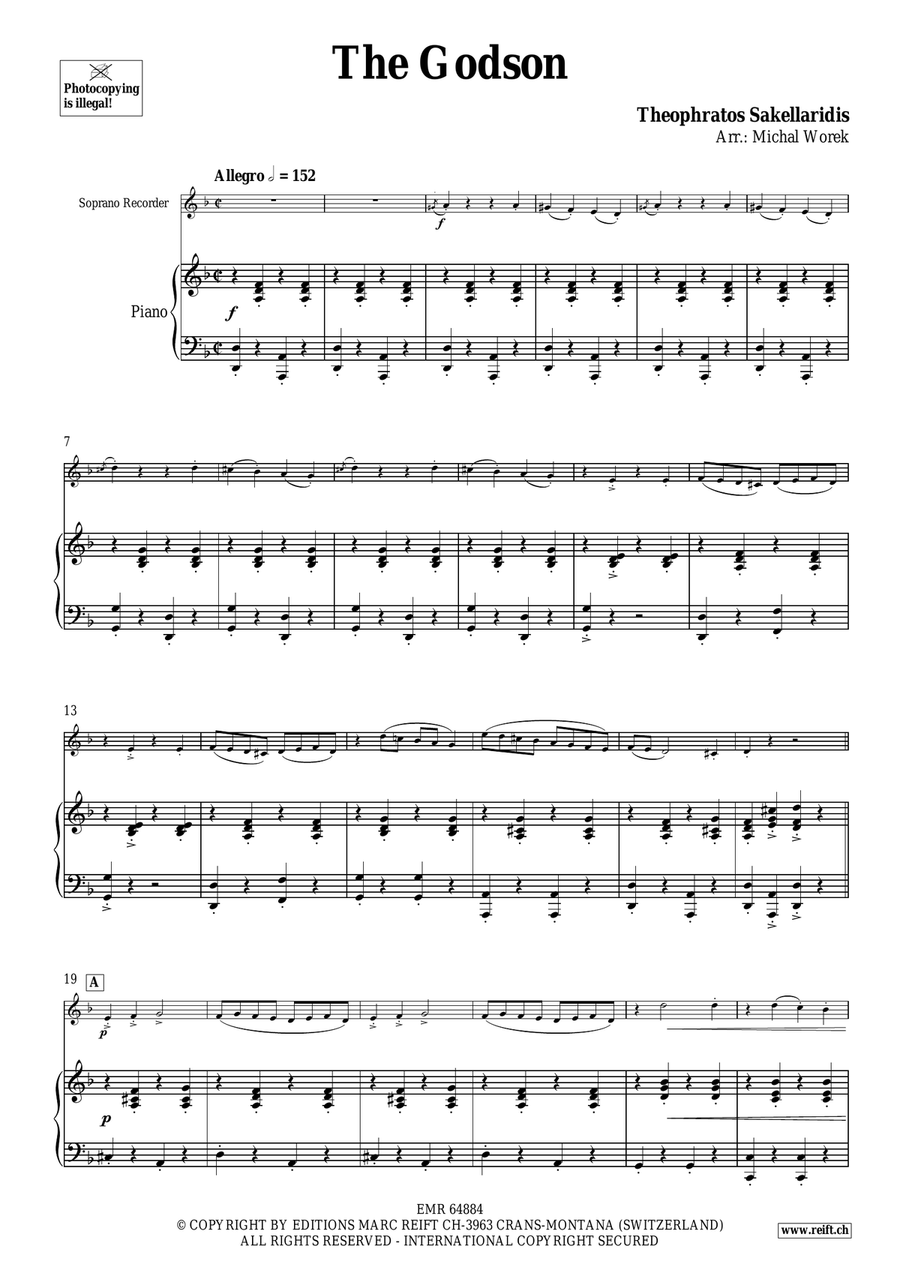 The Godson The Godson Soprano Recorder scores gallery preview page 4