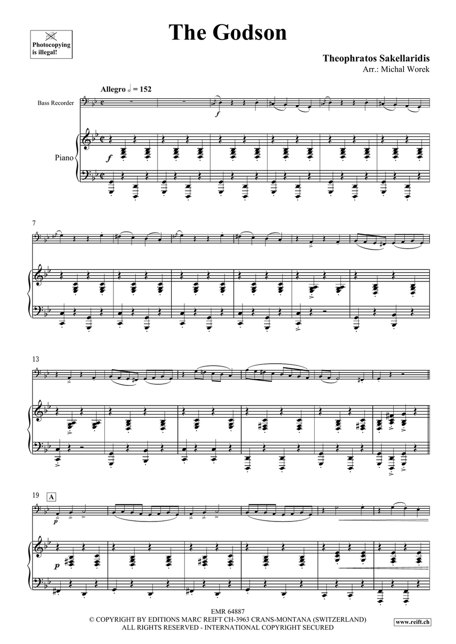 The Godson The Godson Bass Recorder scores gallery preview page 4