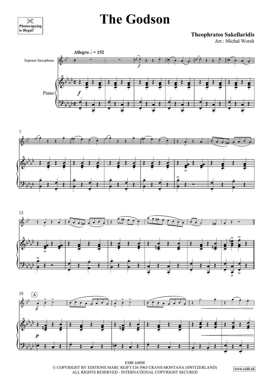 The Godson The Godson Soprano Saxophone scores gallery preview page 4