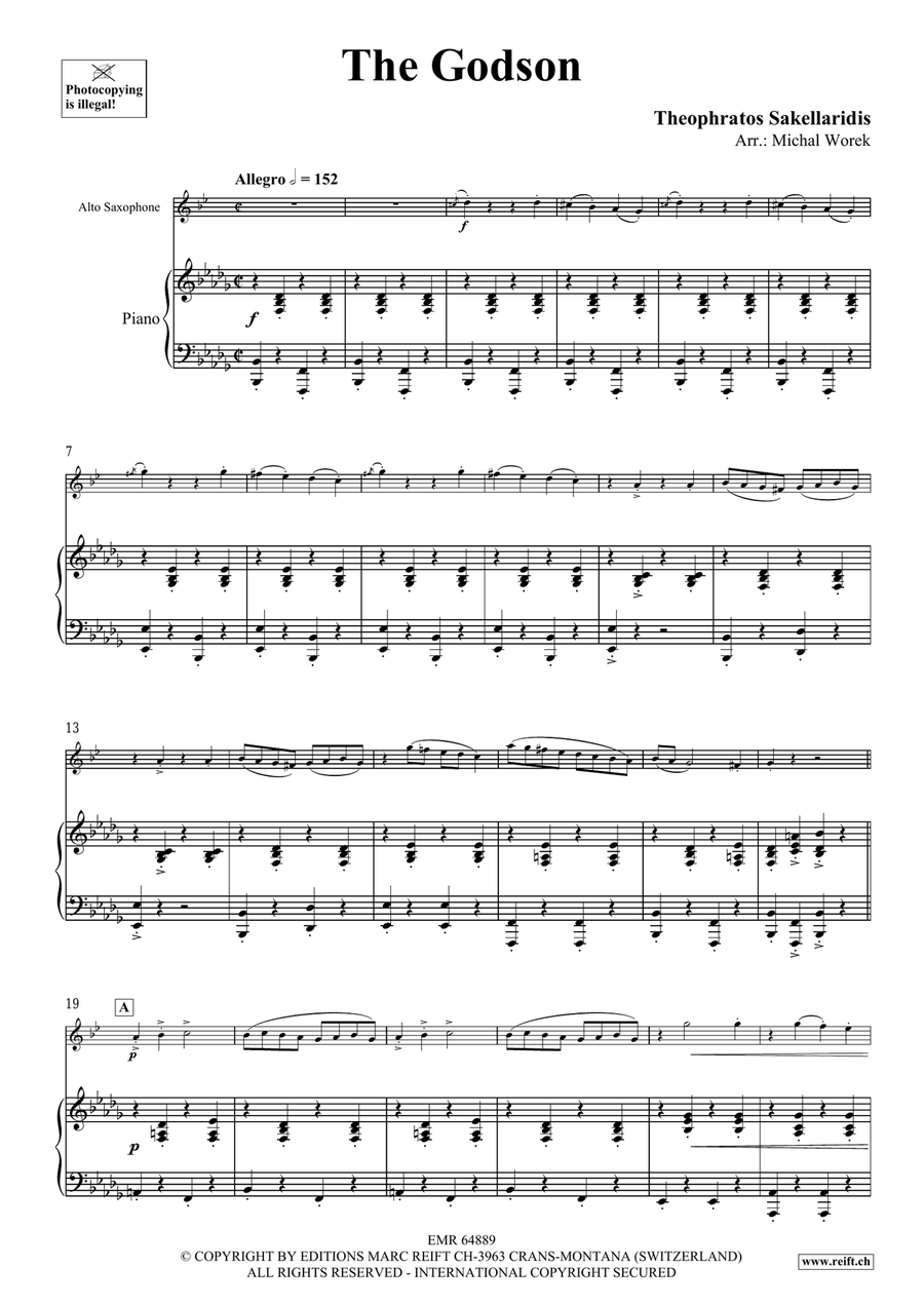The Godson The Godson Alto Saxophone scores gallery preview page 4