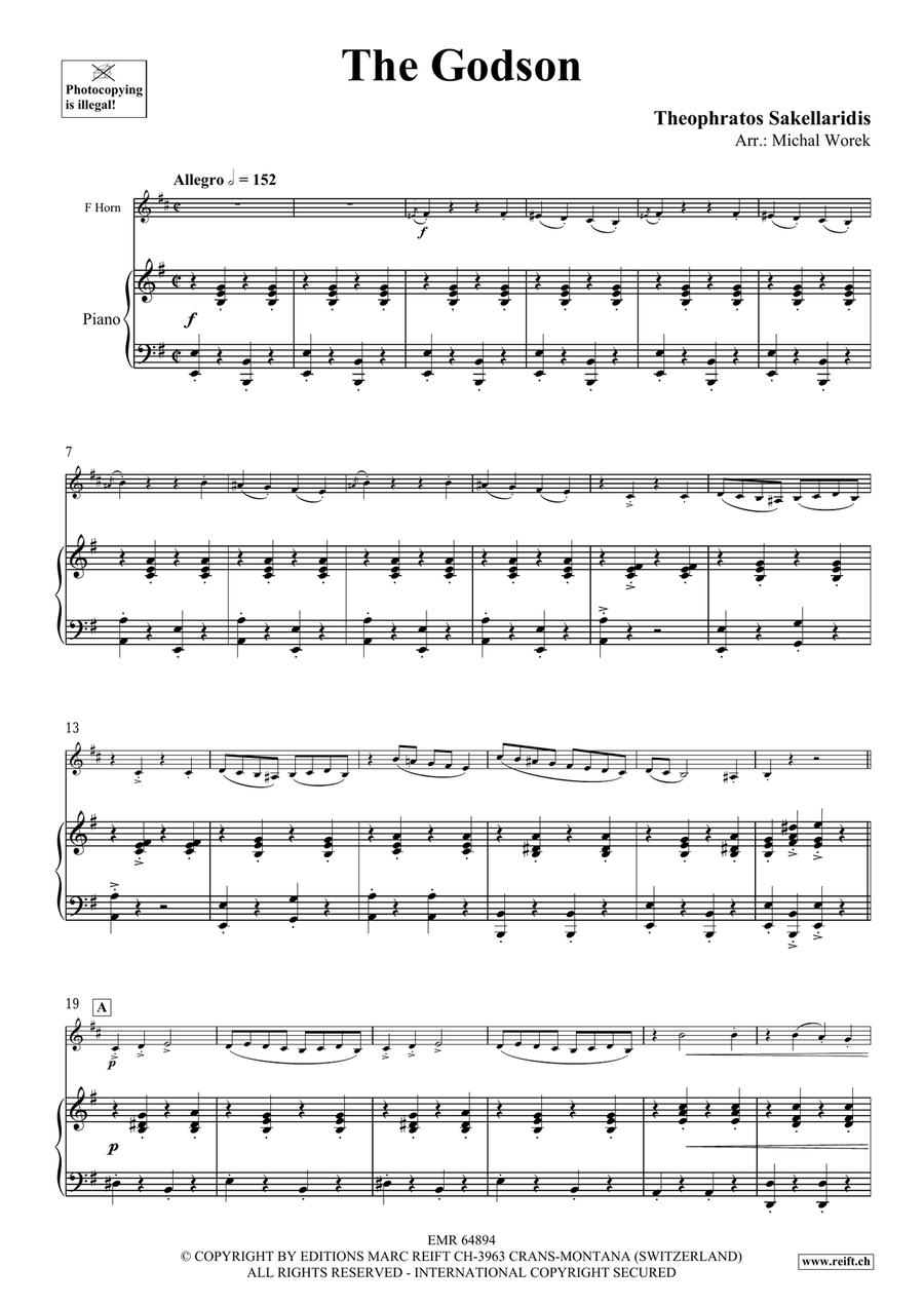 The Godson The Godson Horn scores gallery preview page 4