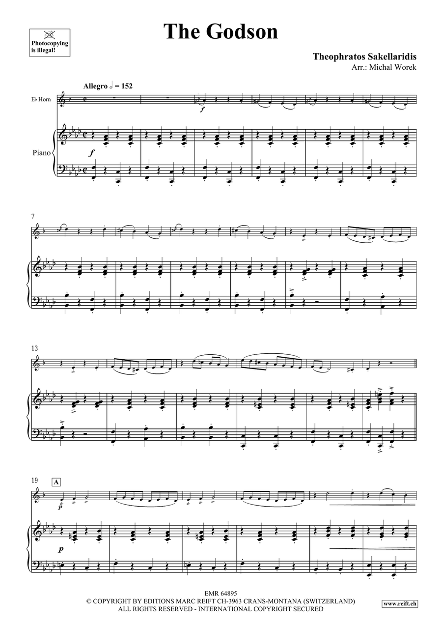 The Godson The Godson Horn scores gallery preview page 4