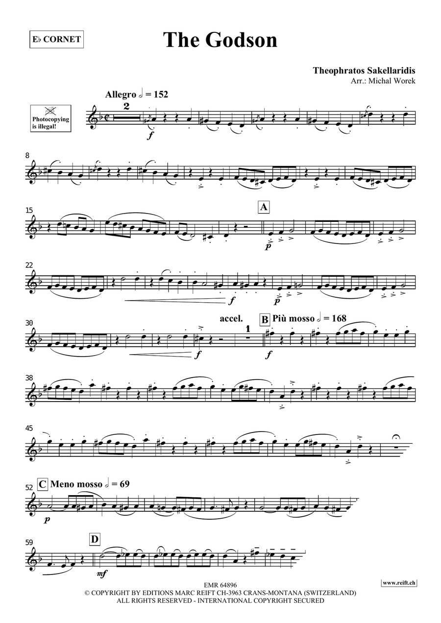 The Godson The Godson Cornet scores gallery preview page 3