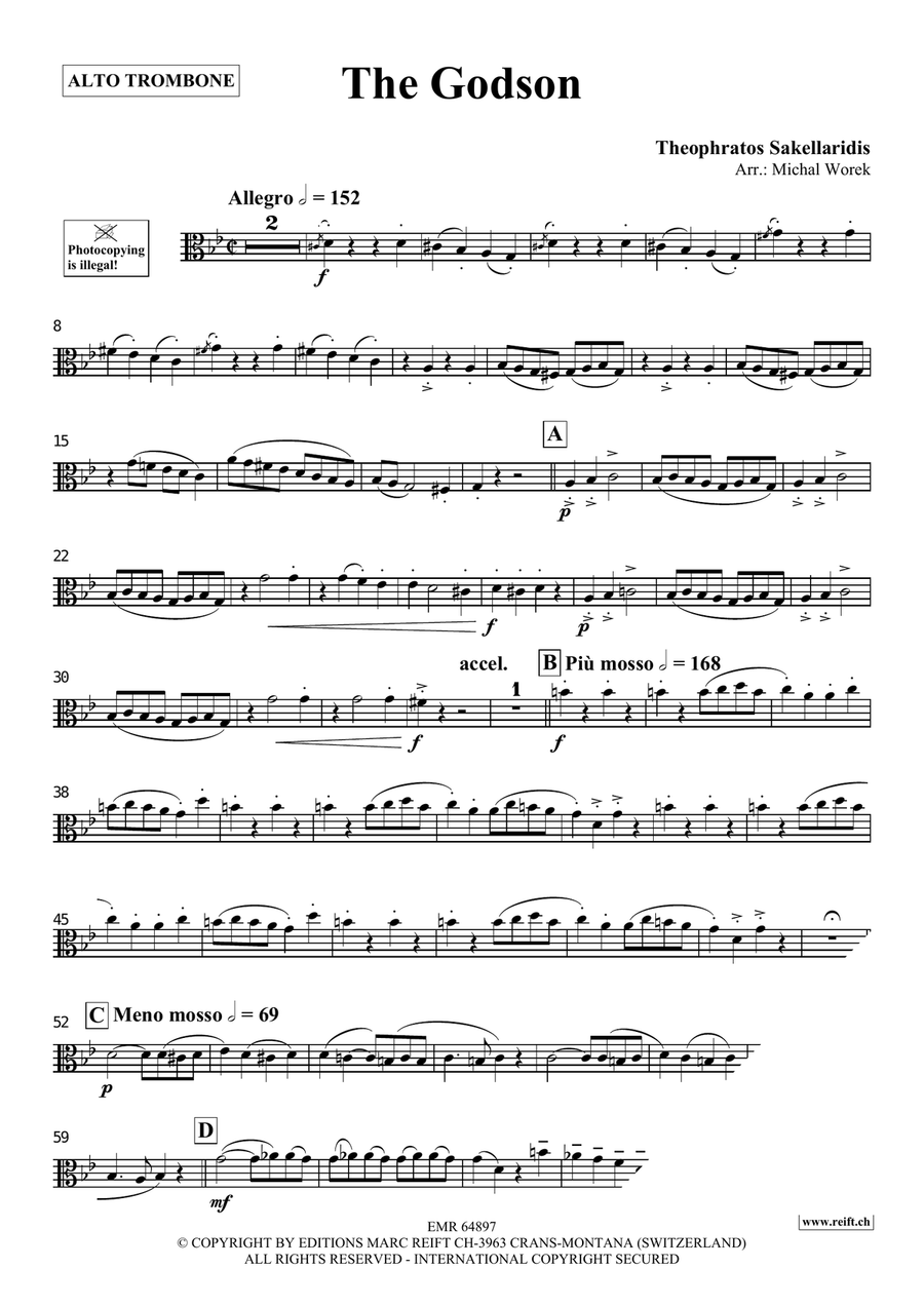 The Godson The Godson Piano Accompaniment scores gallery preview page 3