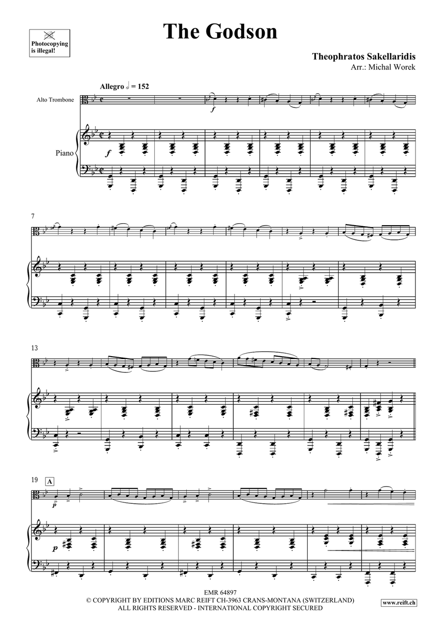 The Godson The Godson Piano Accompaniment scores gallery preview page 4