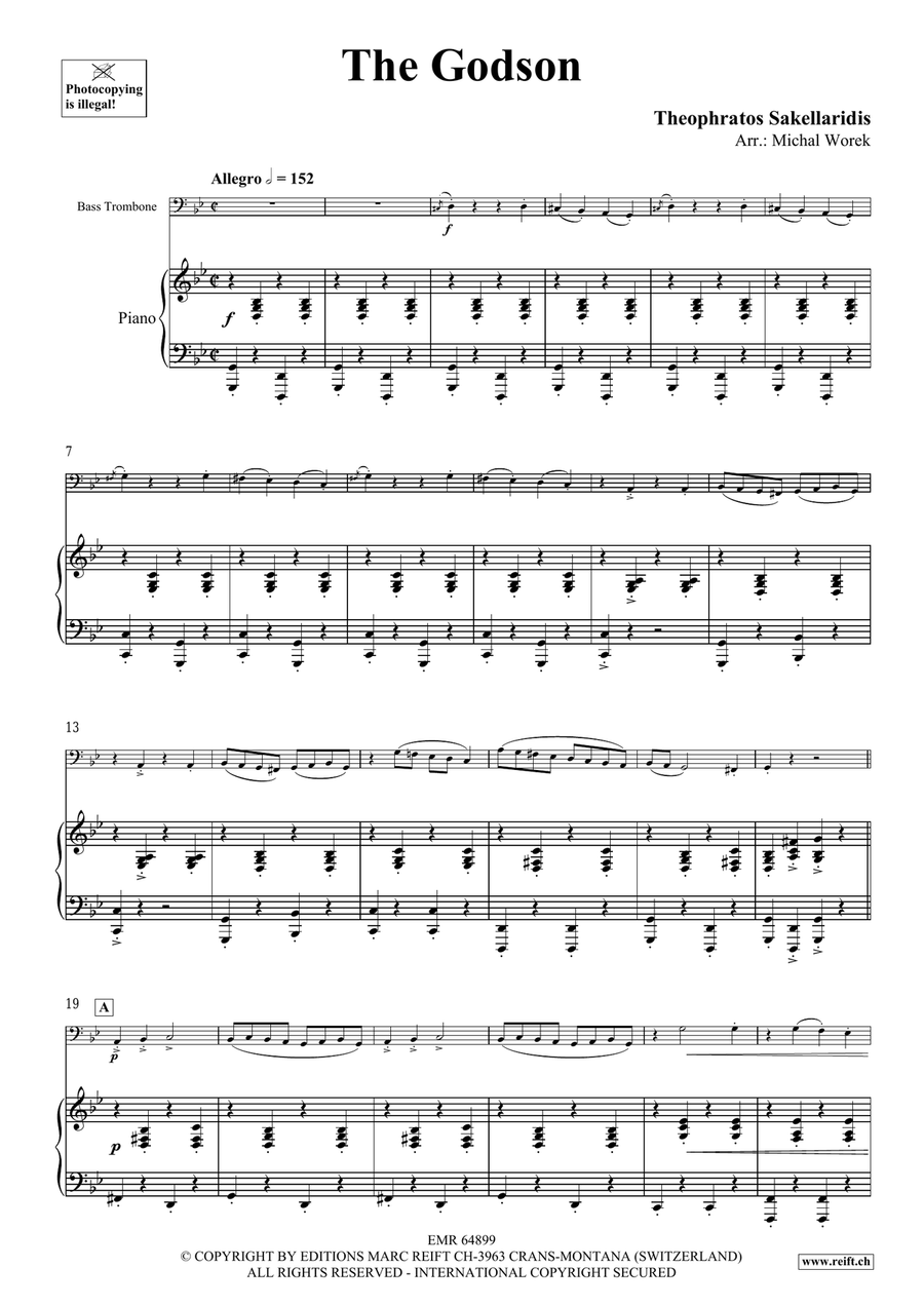 The Godson The Godson Bass Trombone scores gallery preview page 4
