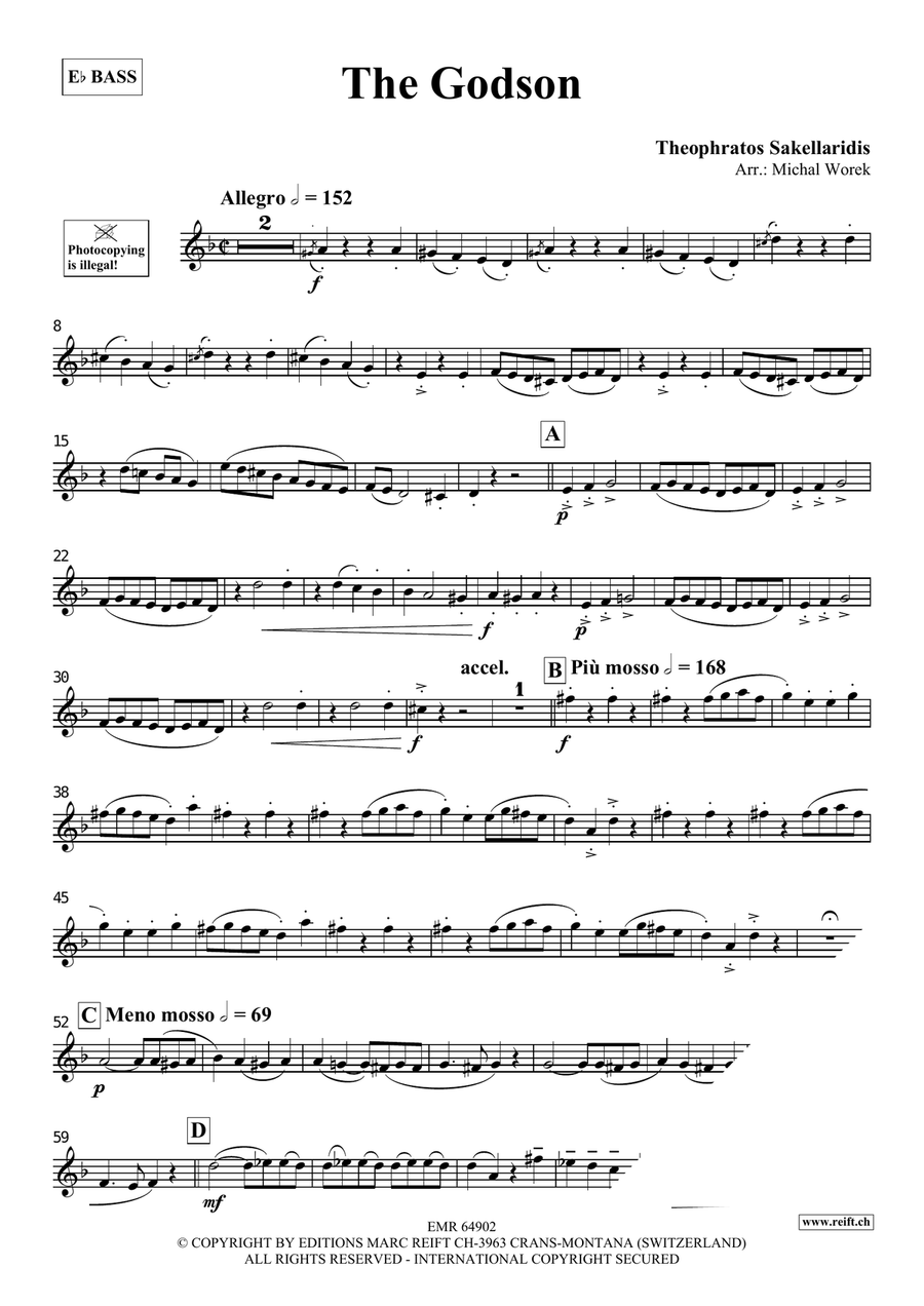 The Godson The Godson Voice Solo scores gallery preview page 3