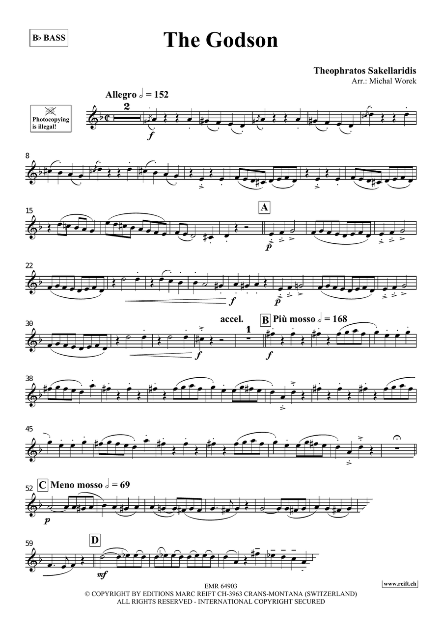 The Godson The Godson Voice Solo scores gallery preview page 3