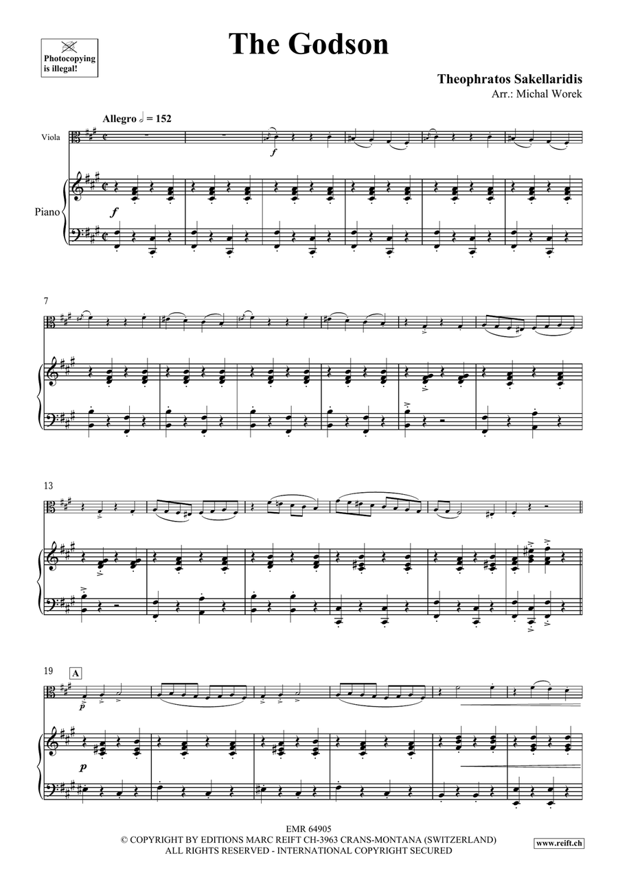 The Godson The Godson Piano Accompaniment scores gallery preview page 4