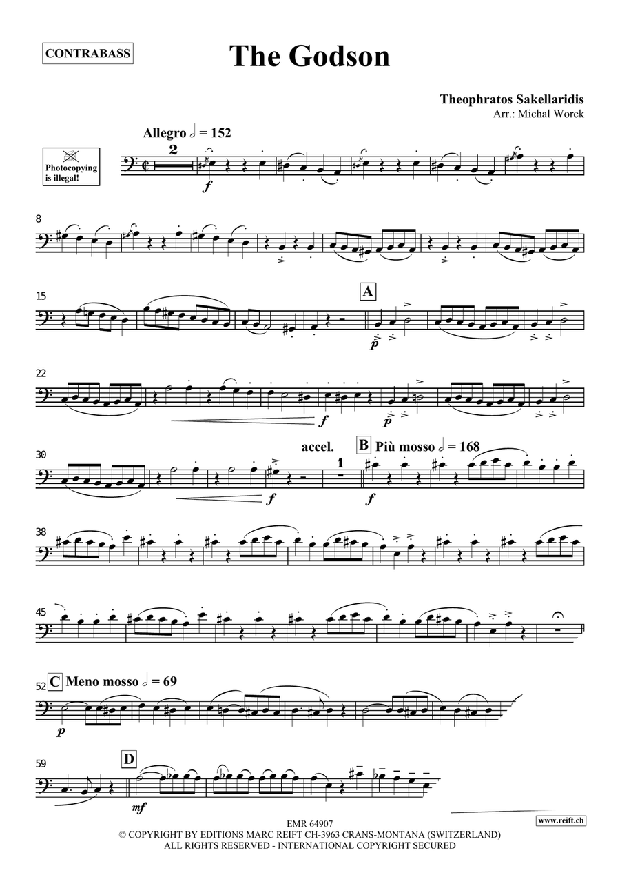 The Godson The Godson Double Bass scores gallery preview page 3