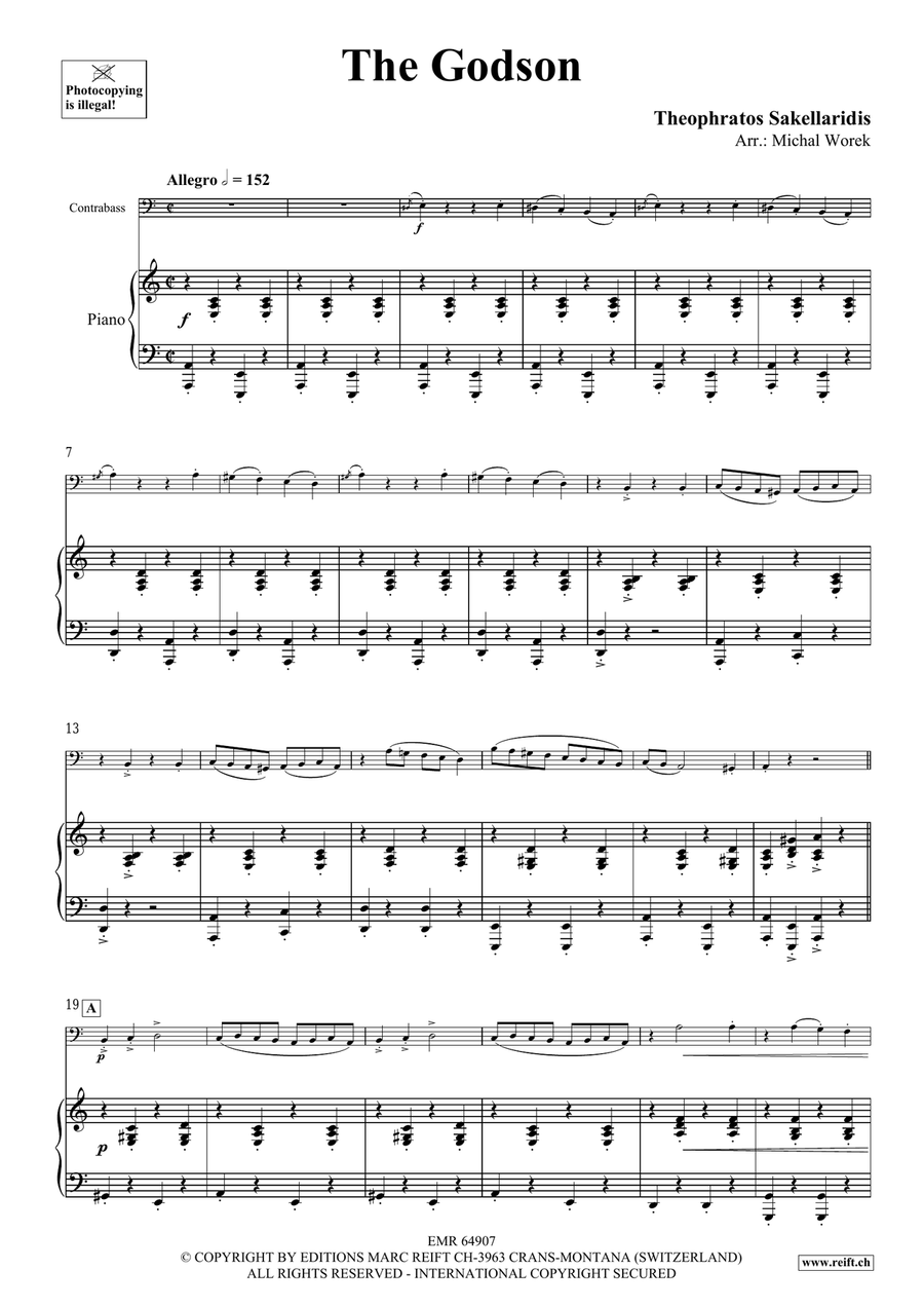 The Godson The Godson Double Bass scores gallery preview page 4