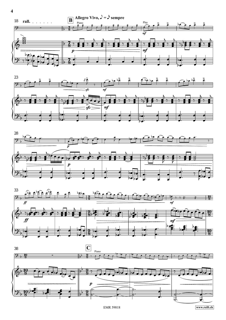 Balkan Dances Balkan Dances Bassoon Solo scores gallery preview page 6