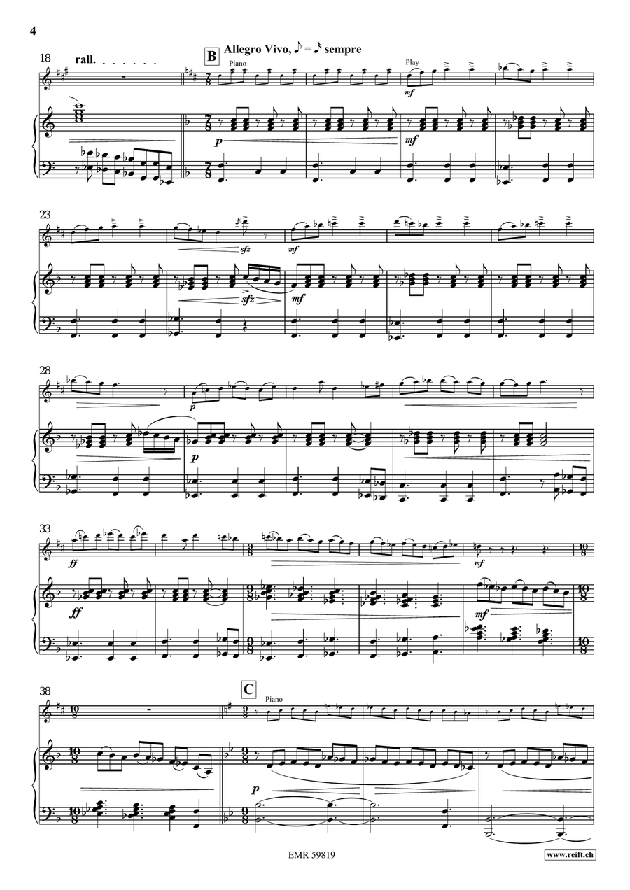 Balkan Dances Balkan Dances Alto Saxophone scores gallery preview page 6