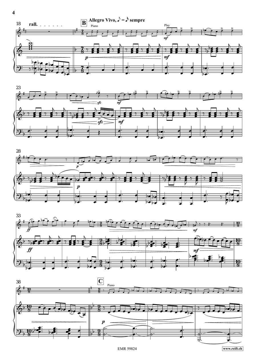 Balkan Dances Balkan Dances Voice Solo scores gallery preview page 6