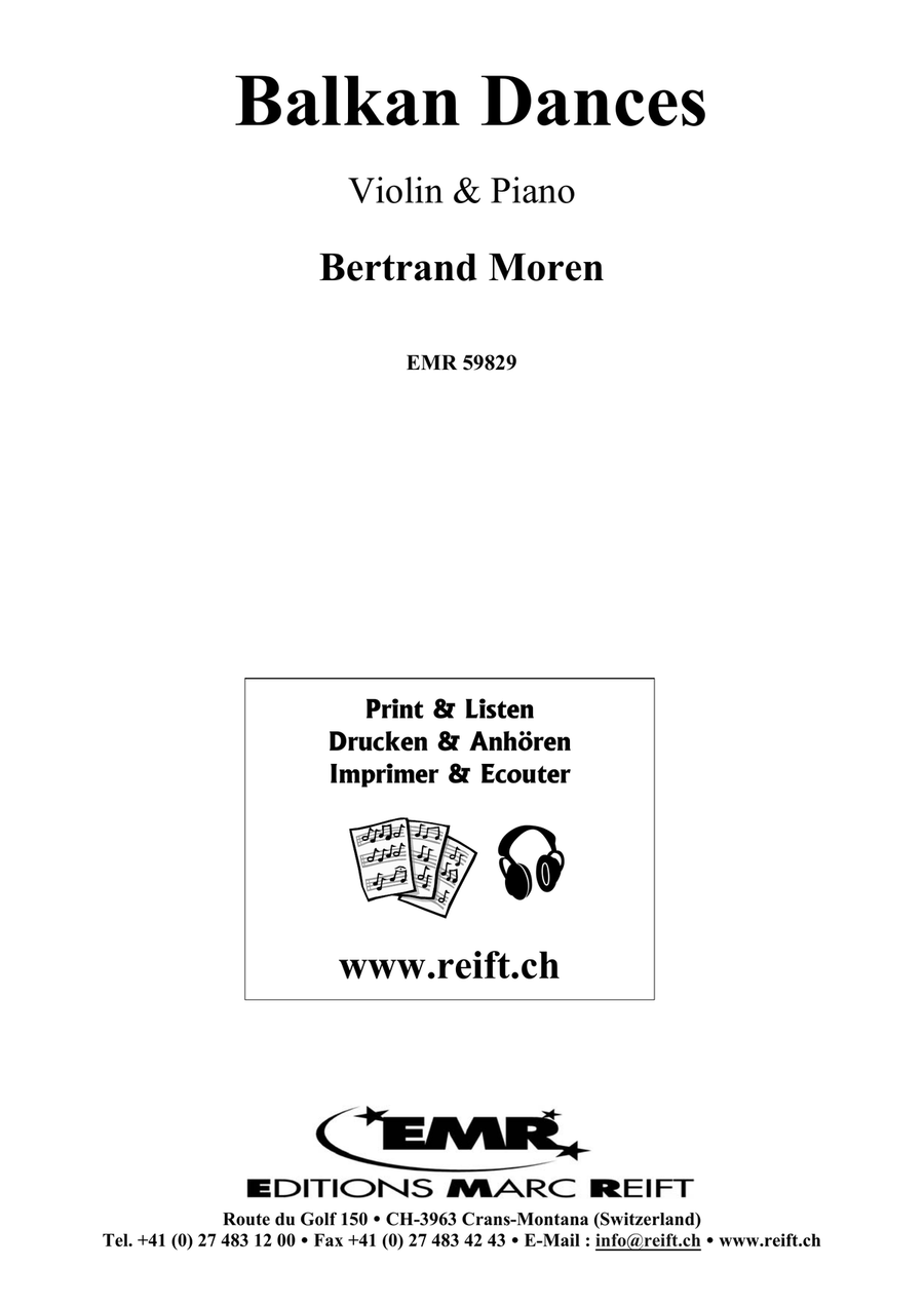 Balkan Dances Balkan Dances Violin Solo scores gallery preview page 2