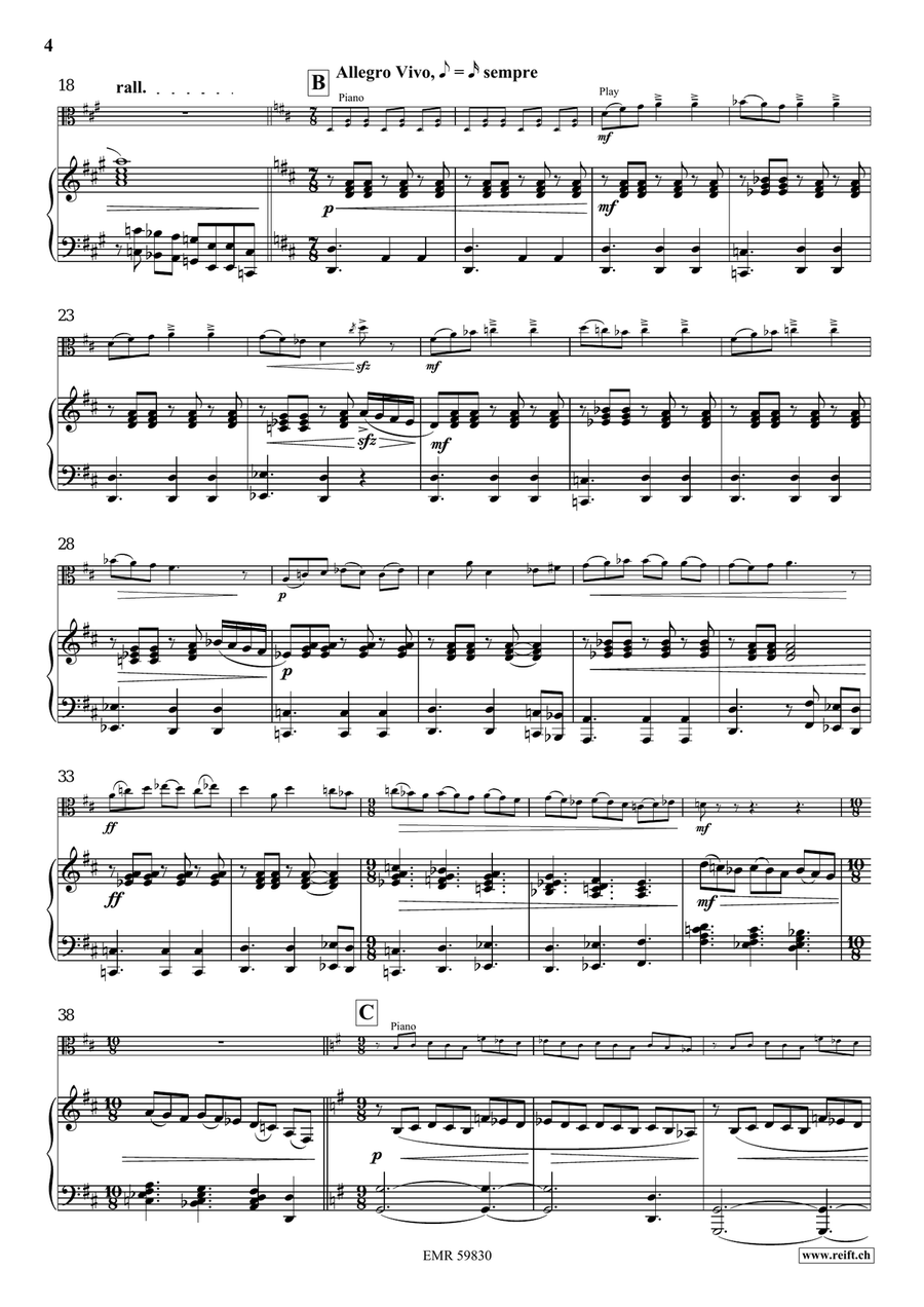 Balkan Dances Balkan Dances Piano Accompaniment scores gallery preview page 6