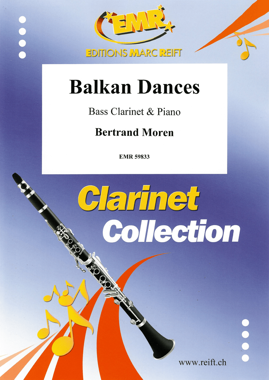Balkan Dances Balkan Dances Bass Clarinet scores gallery preview page 1