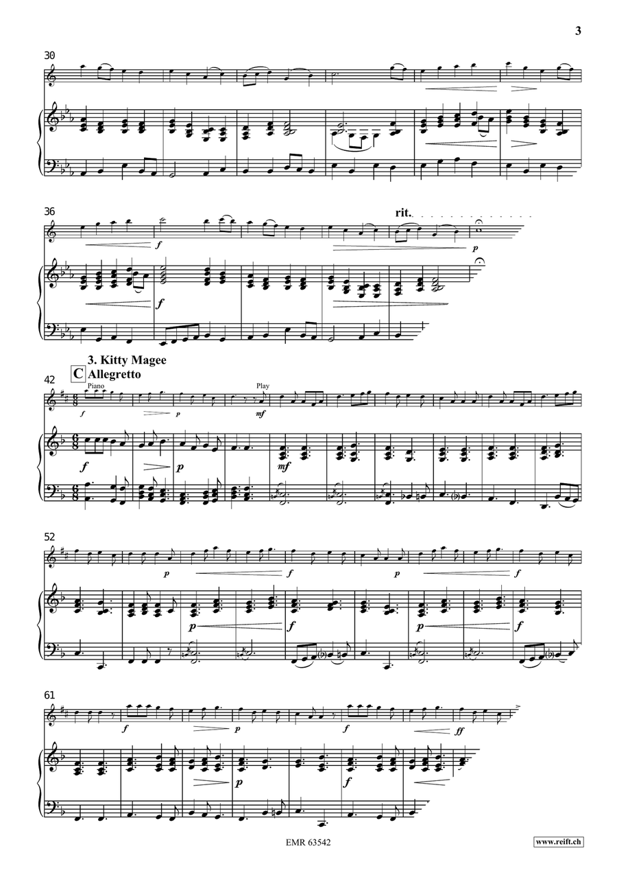 The Irish Moorland The Irish Moorland Alto Saxophone scores gallery preview page 5