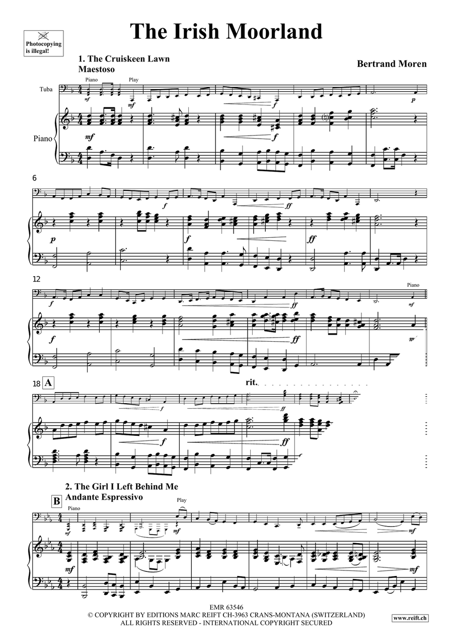 The Irish Moorland The Irish Moorland Tuba scores gallery preview page 4